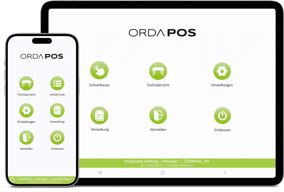 ORDA POS Kassensystem